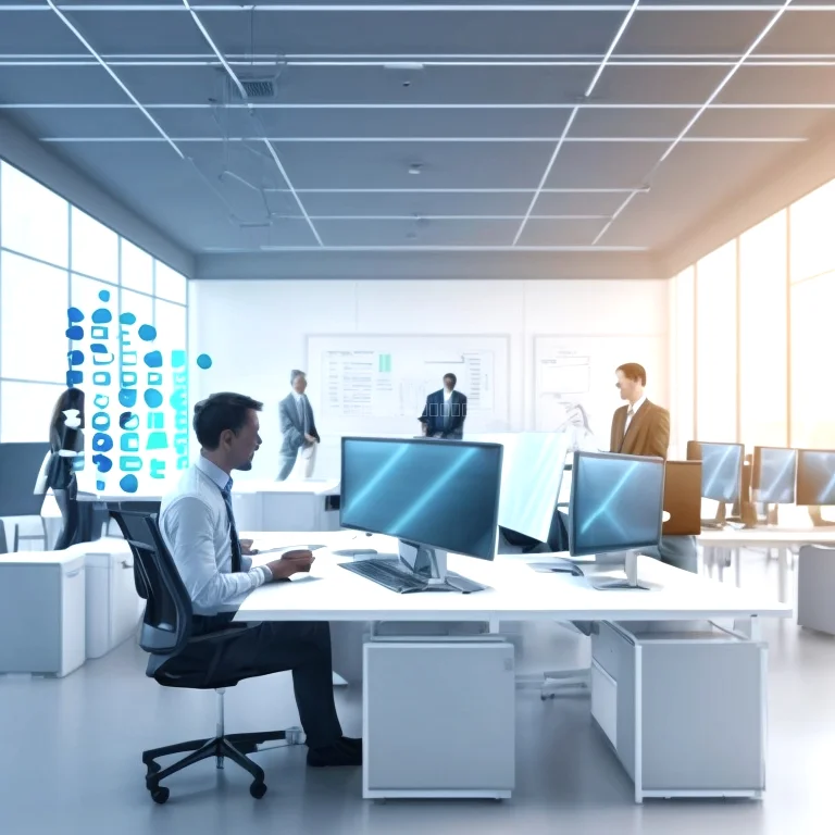 AI技術を活用したビジネスモデルのイメージ